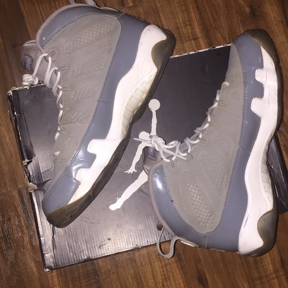 Air Jordan Retro 9 “Cool Grey” W/ OG Box Sz.9.5 - Picture 2 of 7